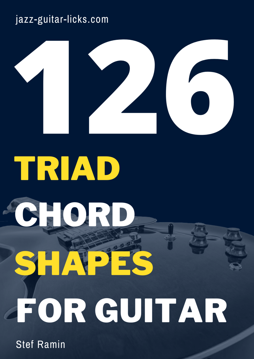 126 Triad Shapes for Guitar - Printable PDF Method product image (1)