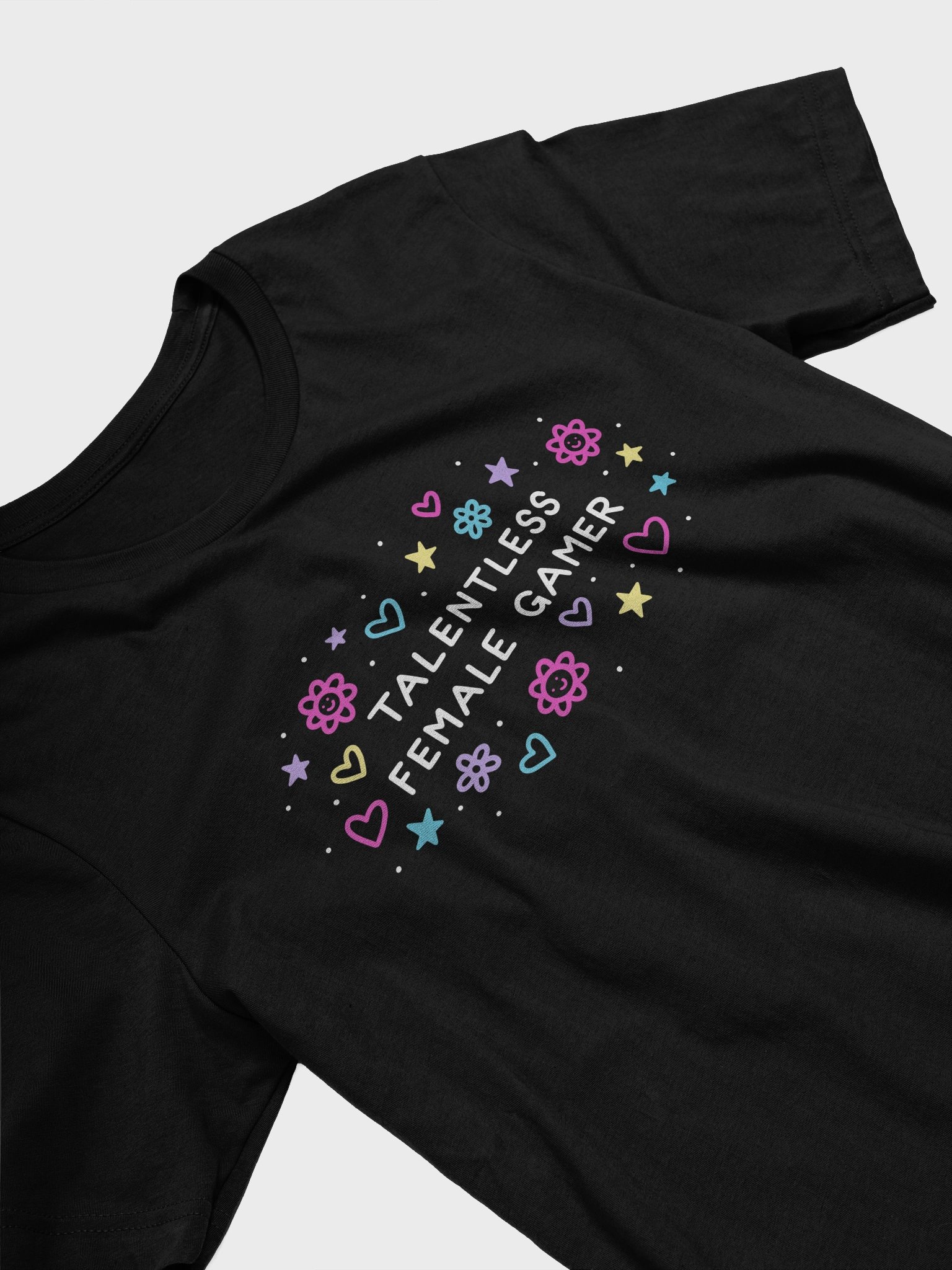 Talentless Female Gamer Tee product image (3)