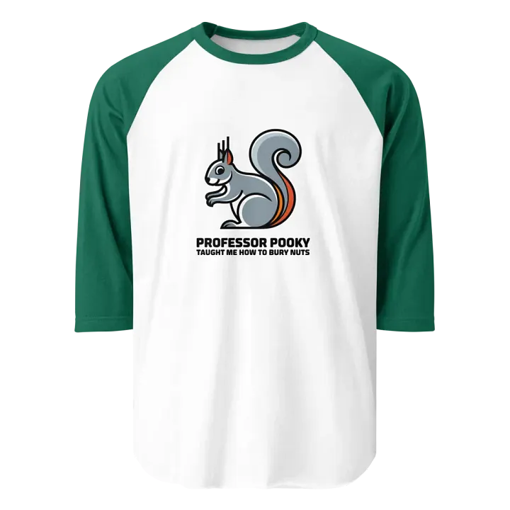 Professor Pooky's Nut-Burying Lesson Tee product image (1)