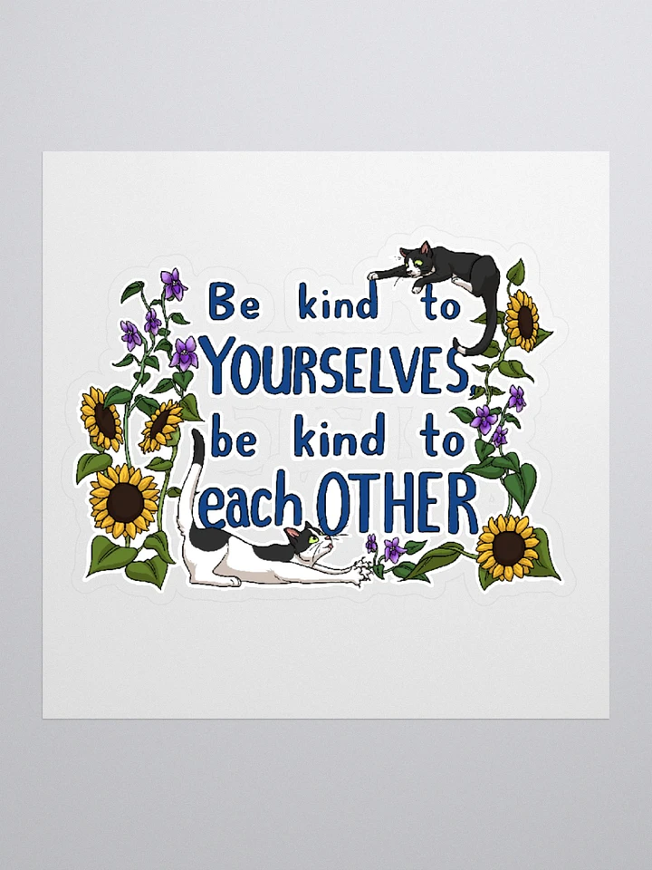 Be Kind Kiss-Cut Sticker product image (1)