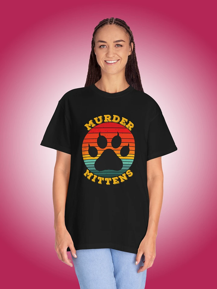 Retro Sunset Murder Mittens product image (1)