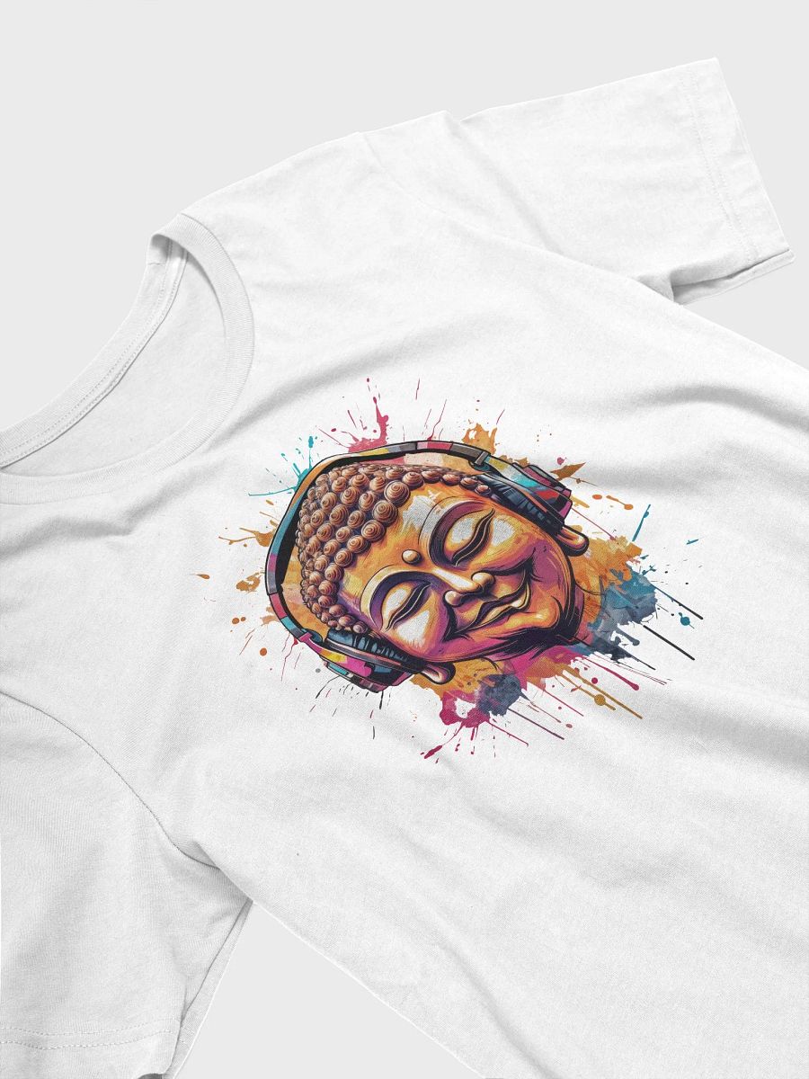 Buddha Headphones T-shirt product image (3)