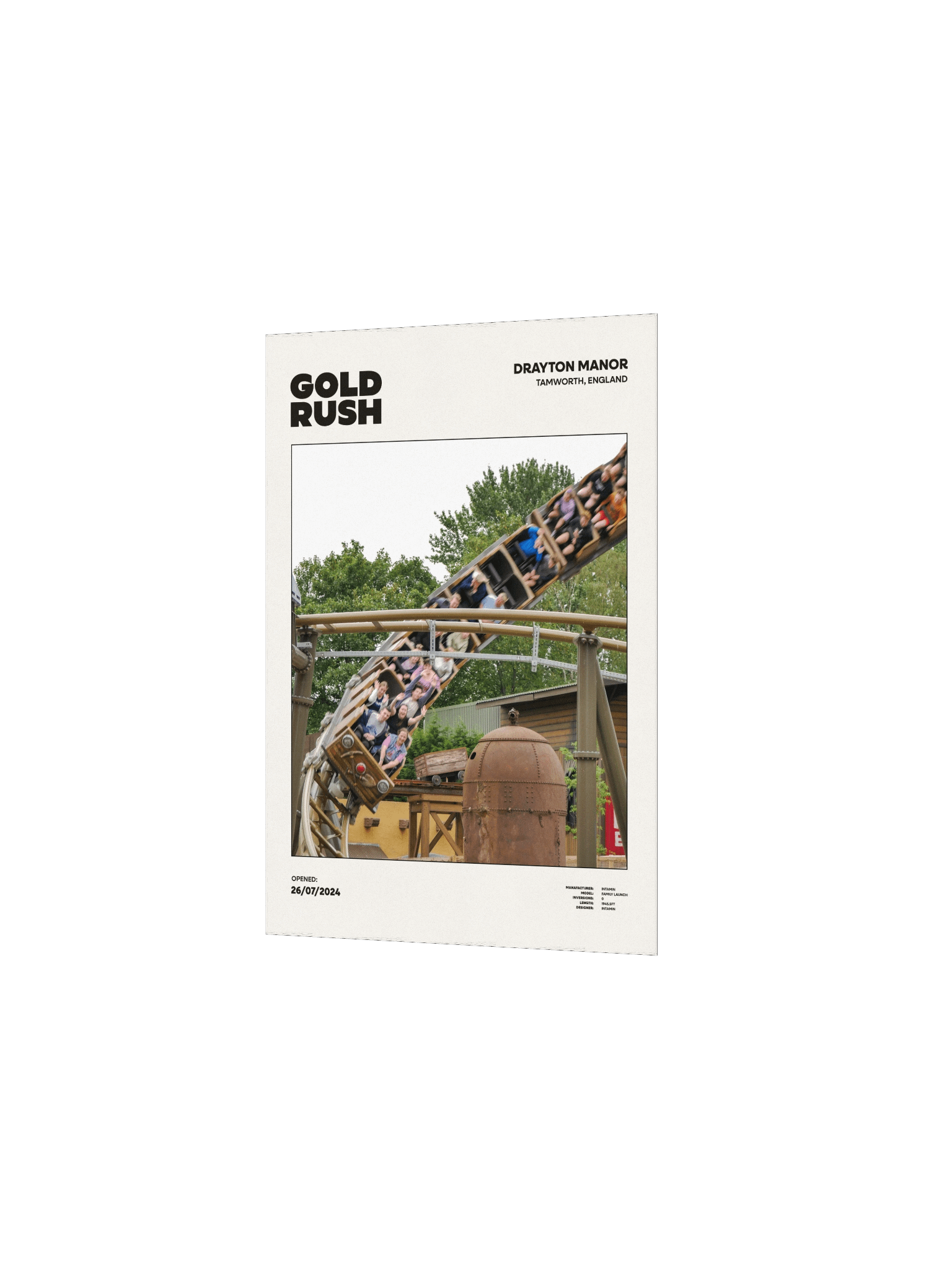 Gold Rush Motion Premium Poster product image (4)