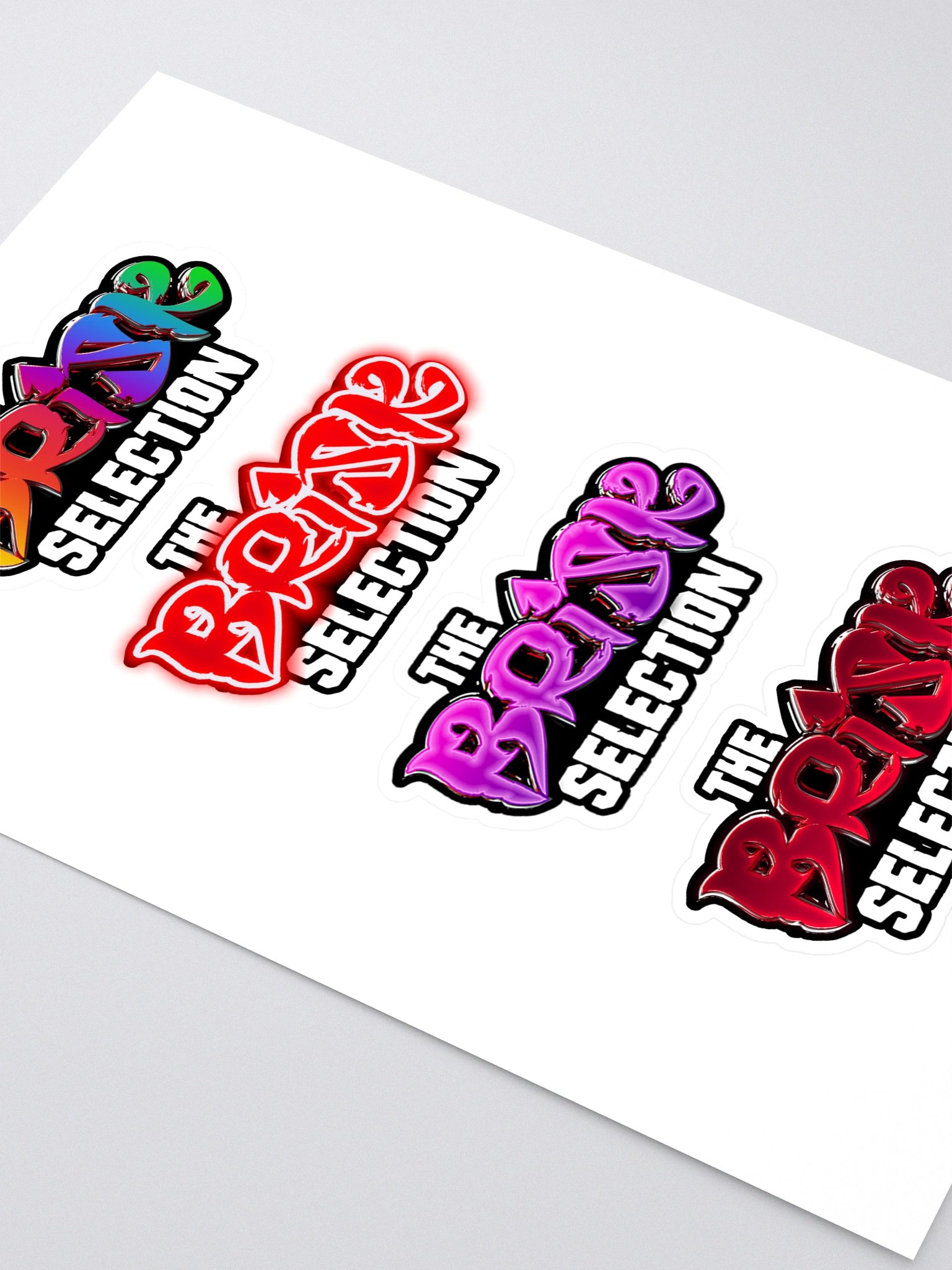 The Brisk Selection Multi Colour Sticker Pack product image (2)