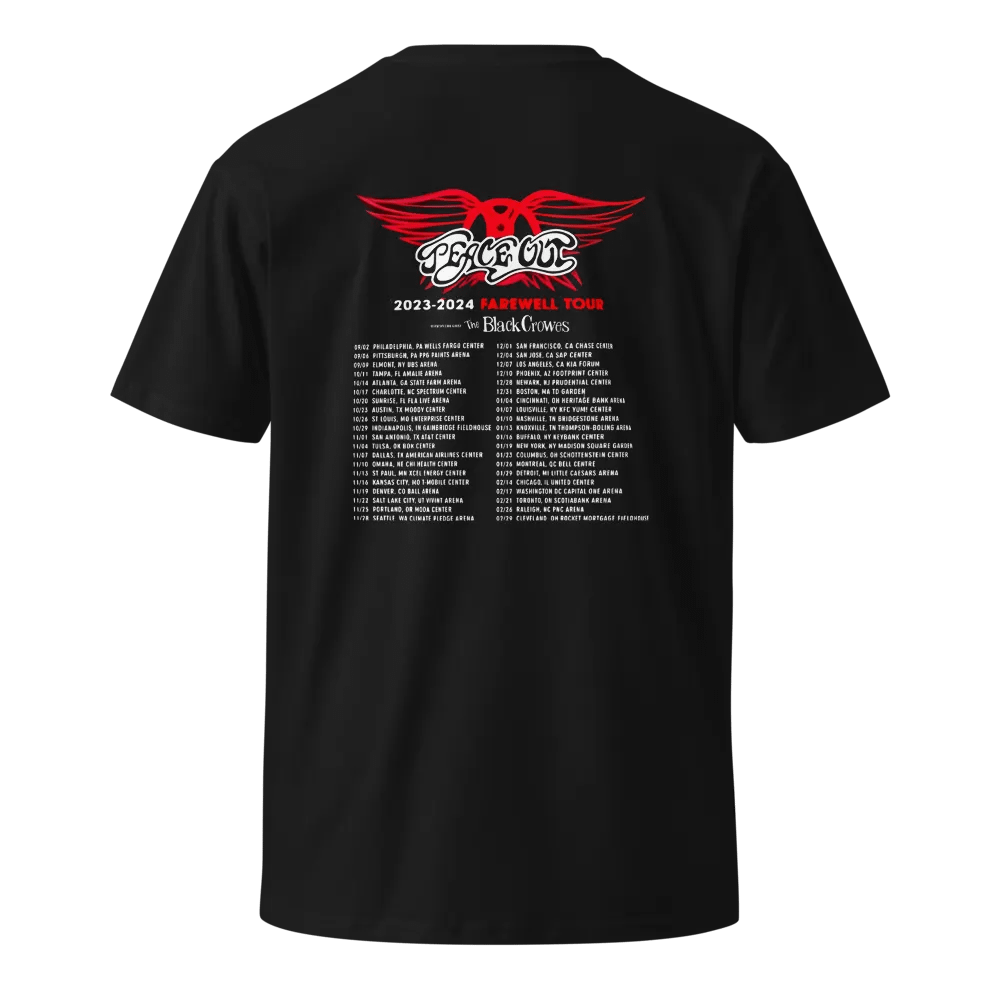 Aerosmith 2023 – 2024 Peace Out Farewell Tour T-Shirt product image (3)