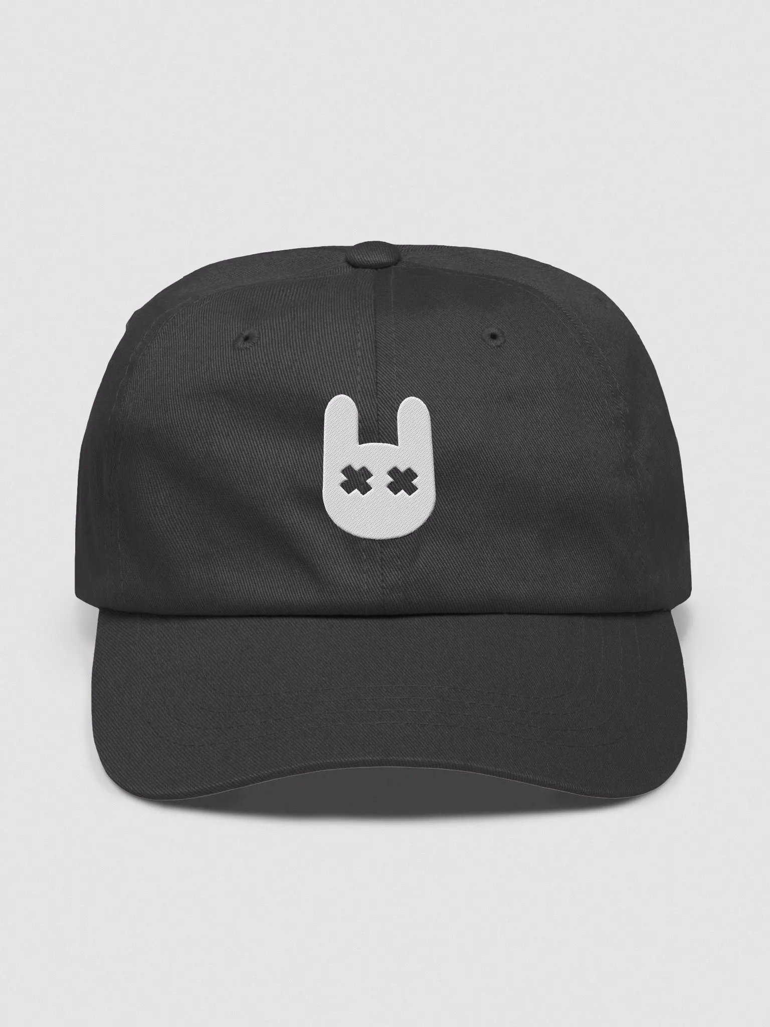 White Undead Bun Logo Classic Dad Hat product image (1)