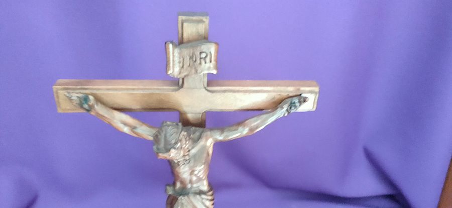 Jesus Cristo na Cruz de pousar, Jesus é crucificado, a última contemplação de Cristo, Mateus 27 product image (4)