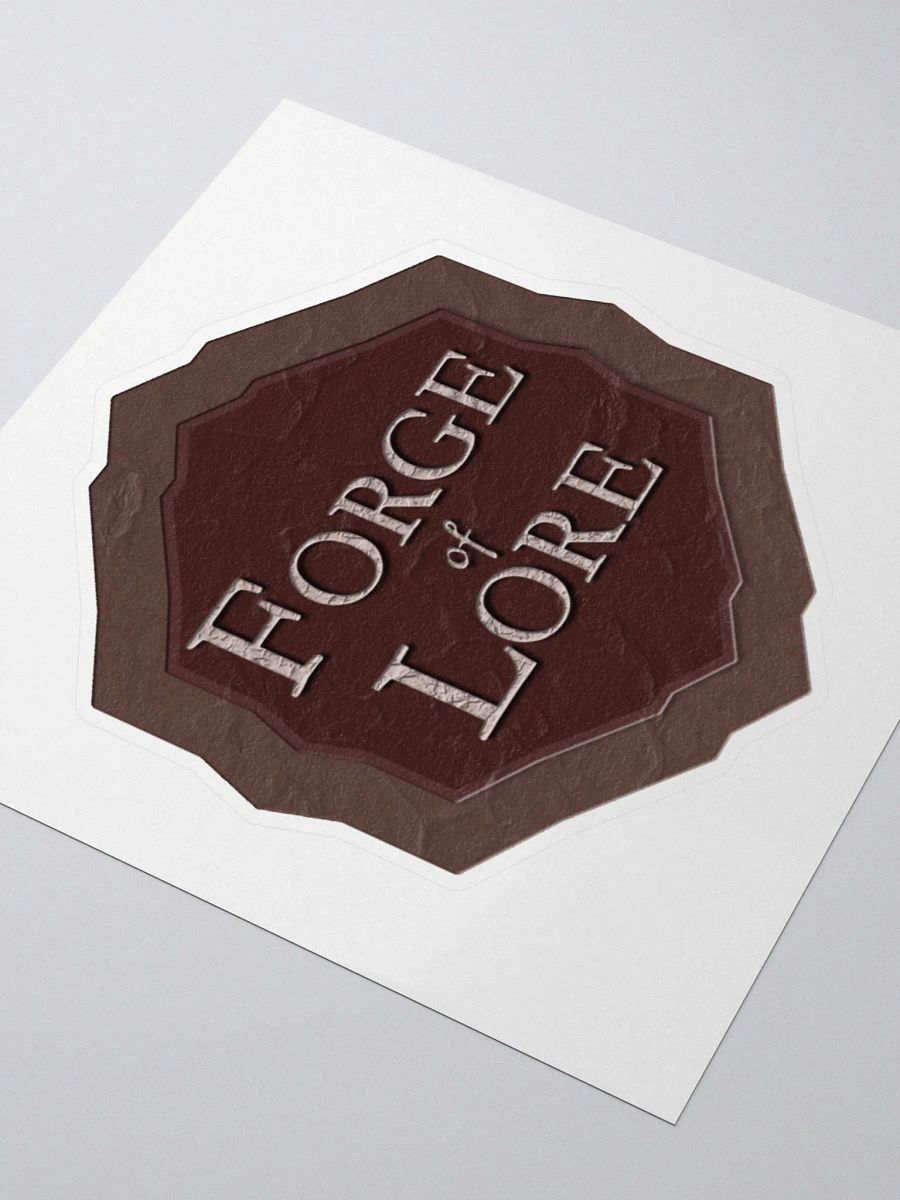 Logo Sticker || Forge of Lore product image (3)