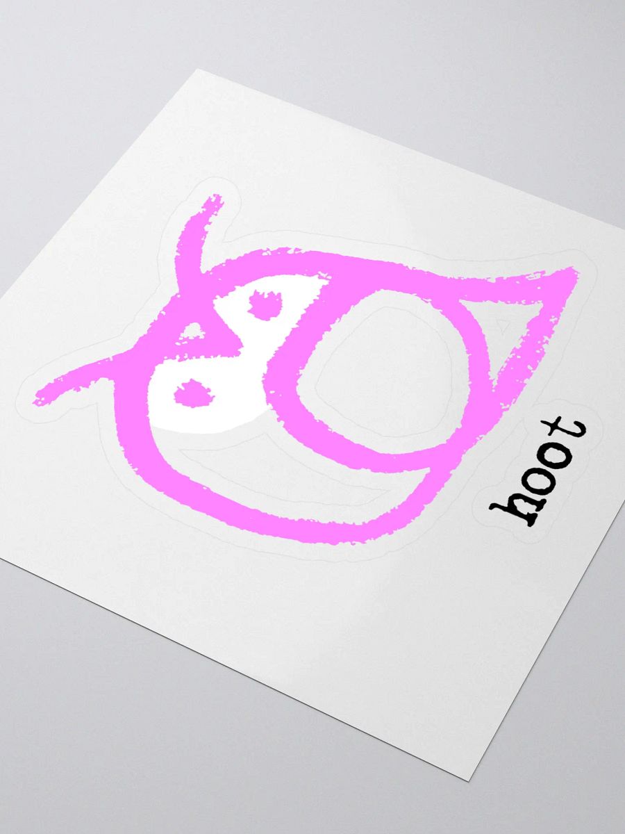 hoot sticker product image (3)