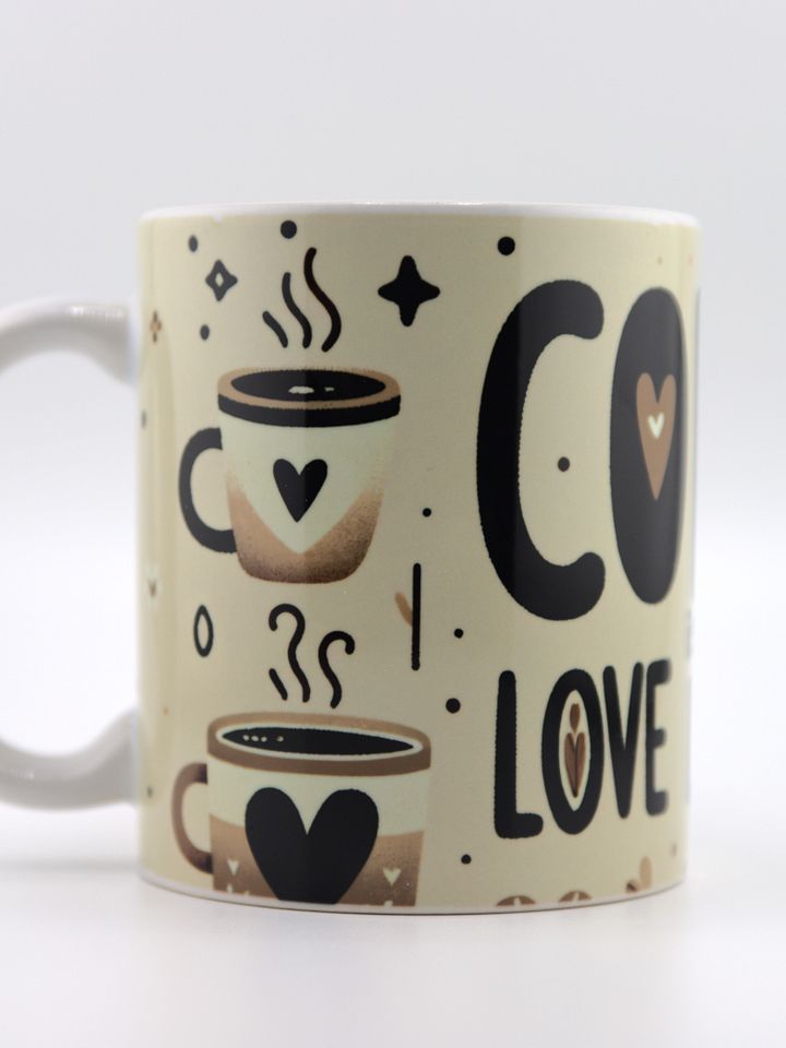 Coffee Is My Love Language 11oz Coffee Mug – Fun and Stylish Ceramic Cup for Coffee Enthusiasts – Great Gift for Coffee Lovers and Caffeine Fans product image (2)