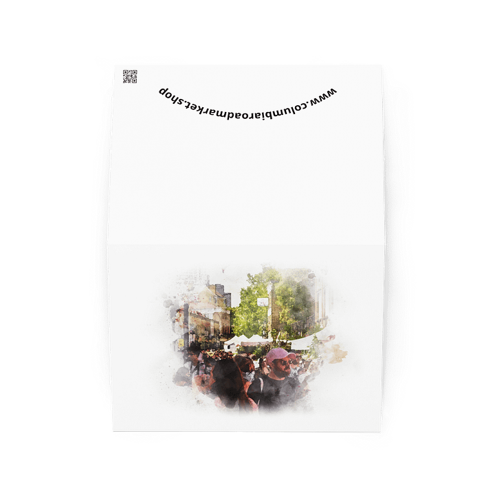 Columbia Road Market Scene Greeting Card product image (2)