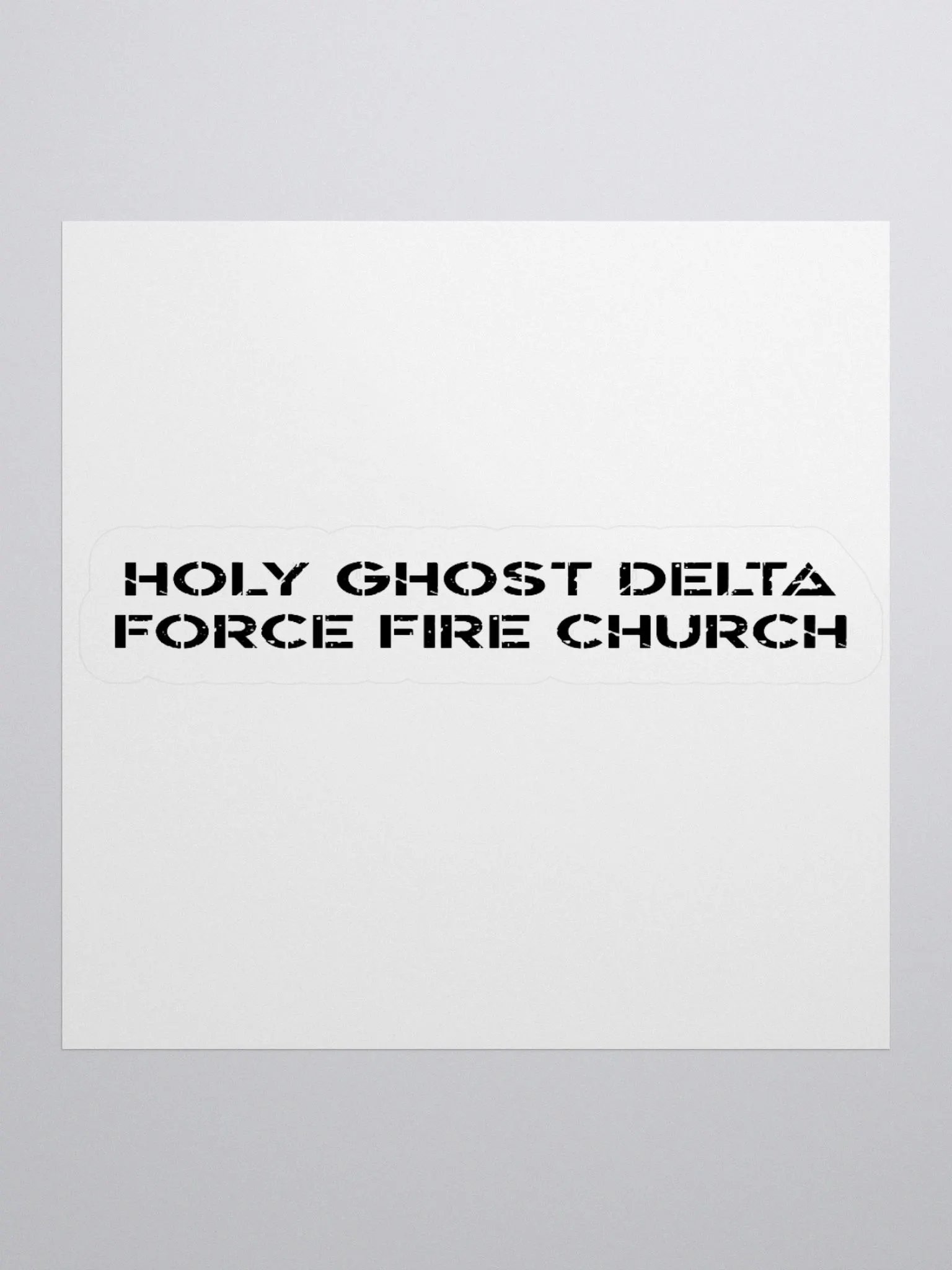 HGDF FIRE CHURCH sticker product image (3)
