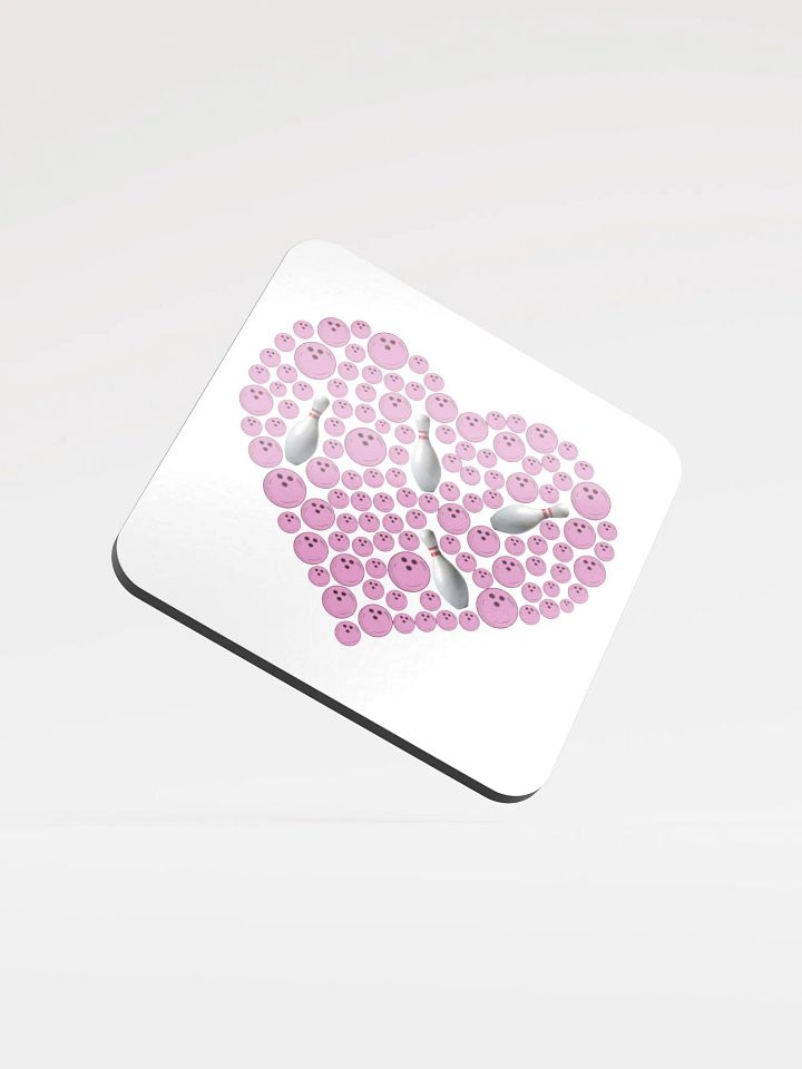 Heart Bowling Strike Coaster Set product image (1)