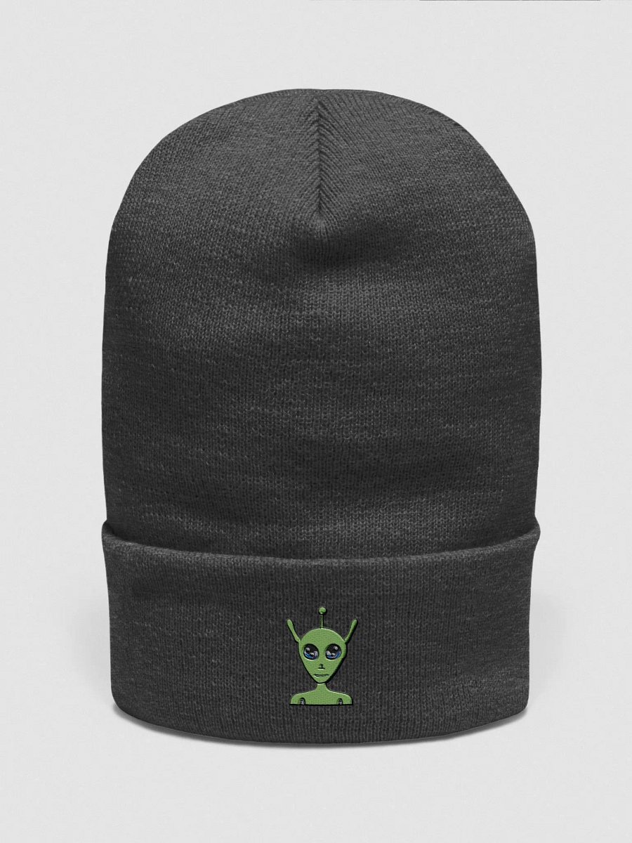 Cosmic Alien Cuffed Beanie product image (1)