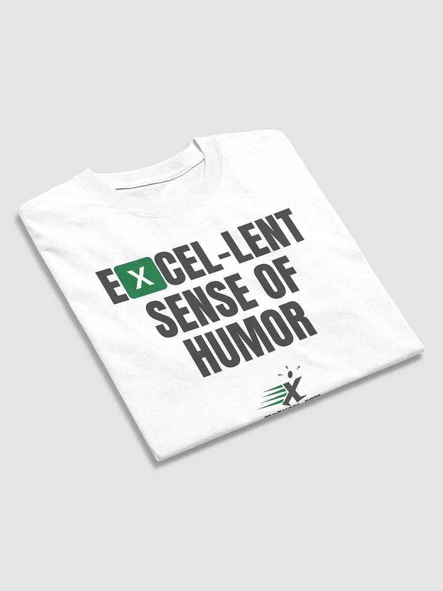 EXCEL-lent Sense of Humor - White T-Shirt product image (3)