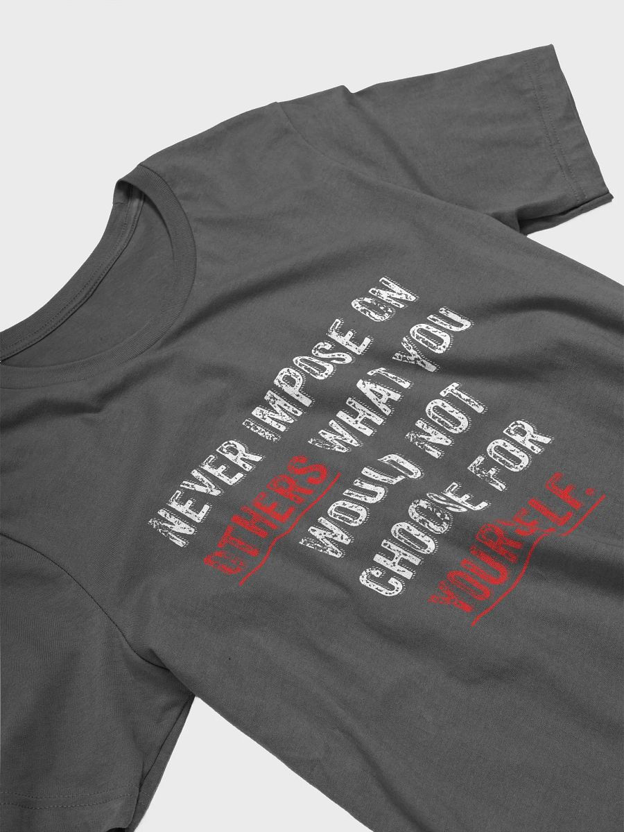Apophasis of the Golden Rule T-Shirt product image (3)