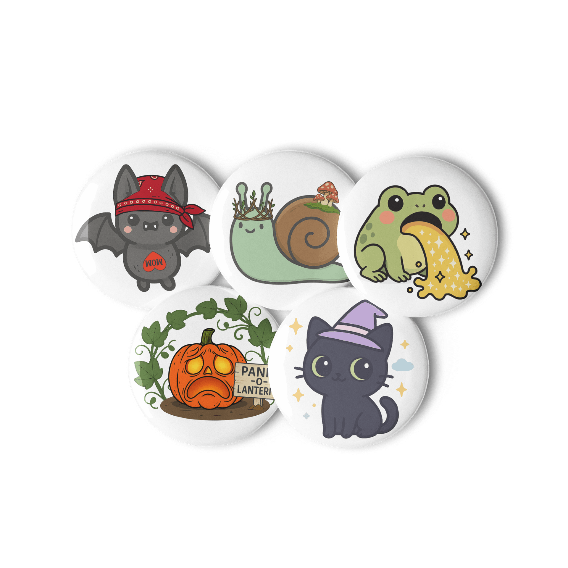The Delightfully Chaotic Crew Buttons product image (2)