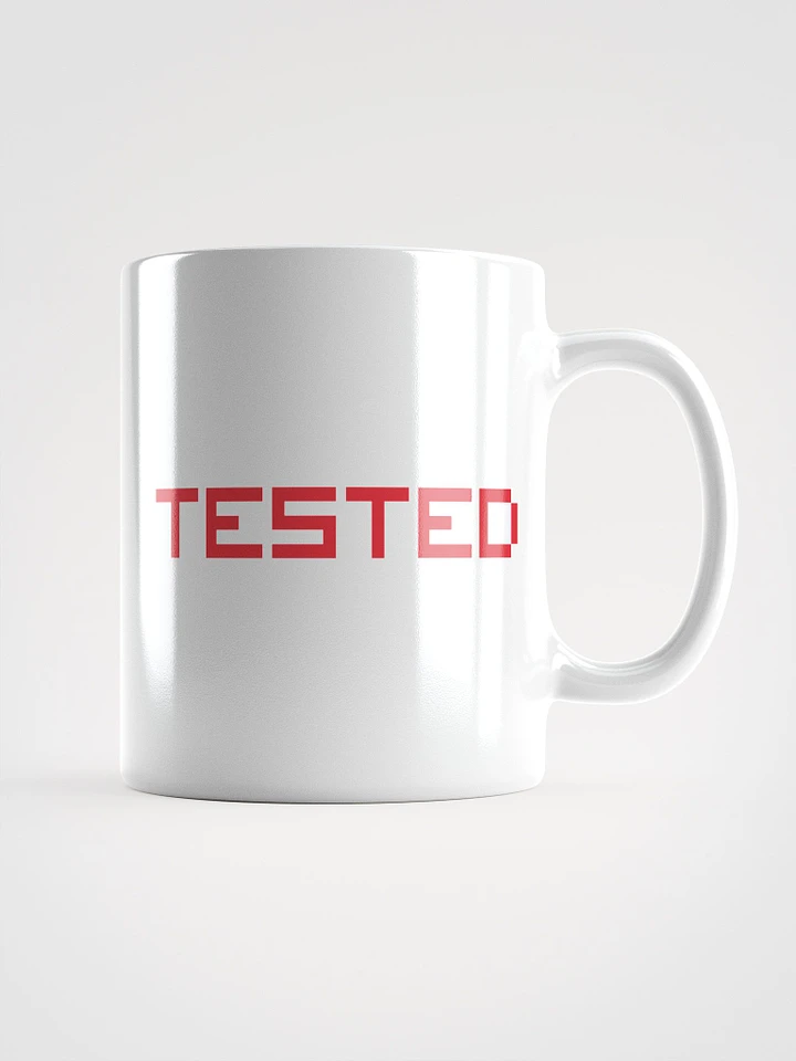 CLASSIC TESTED - RED LOGO MUG product image (1)