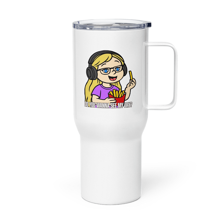Do you want see my fry? *Travel Mug* product image (4)
