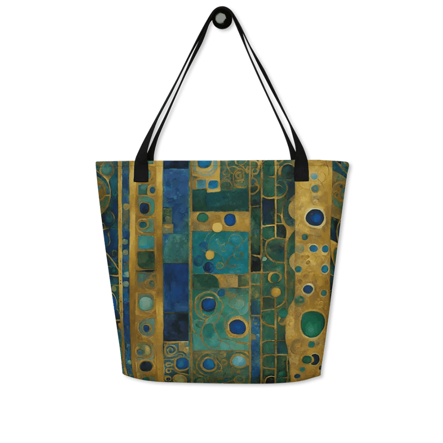 klimt inspired tote for art students and friends product image (4)