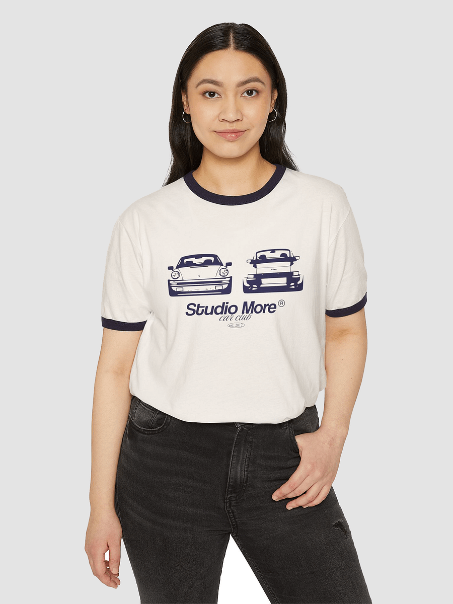 Car Club Retro Ringer T-Shirt product image (3)
