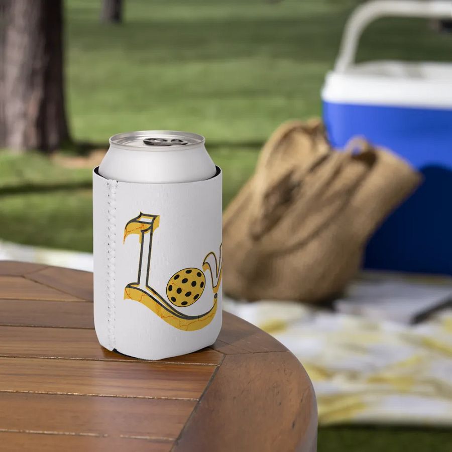 Love Pickleball Coozie Can Cooler product image (6)