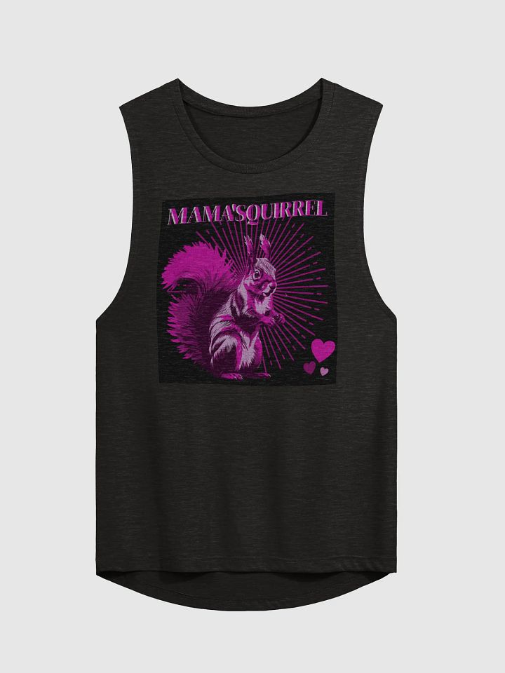 MAMA'SQUIRREL Pink Flowy Muscle Tank product image (1)