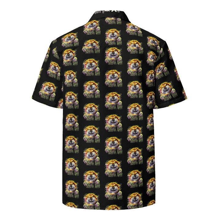 "HI" SHIBA INU Hawaiian Shirt product image (2)