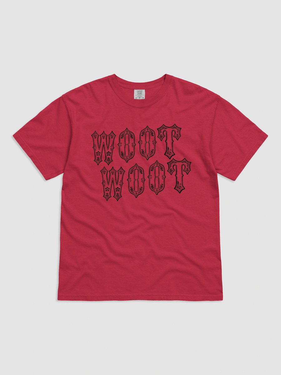 WOOT WOOT Comfort Colors in Red product image (1)