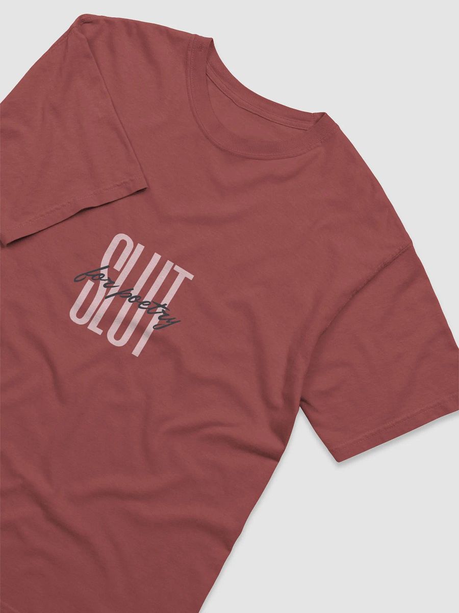 SLUT for poetry t-shirt product image (20)