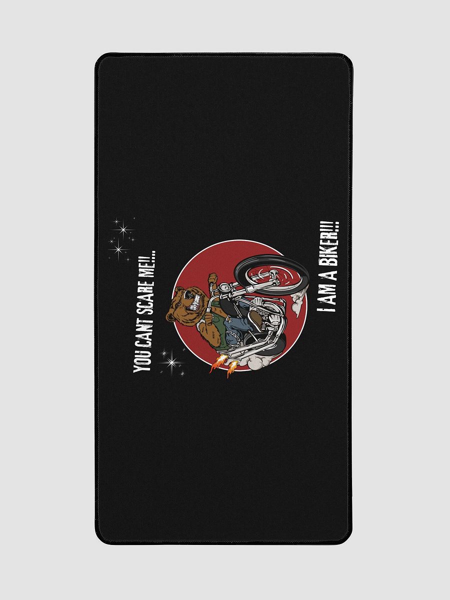 Fierce Biker Bear Desk Mat product image (2)
