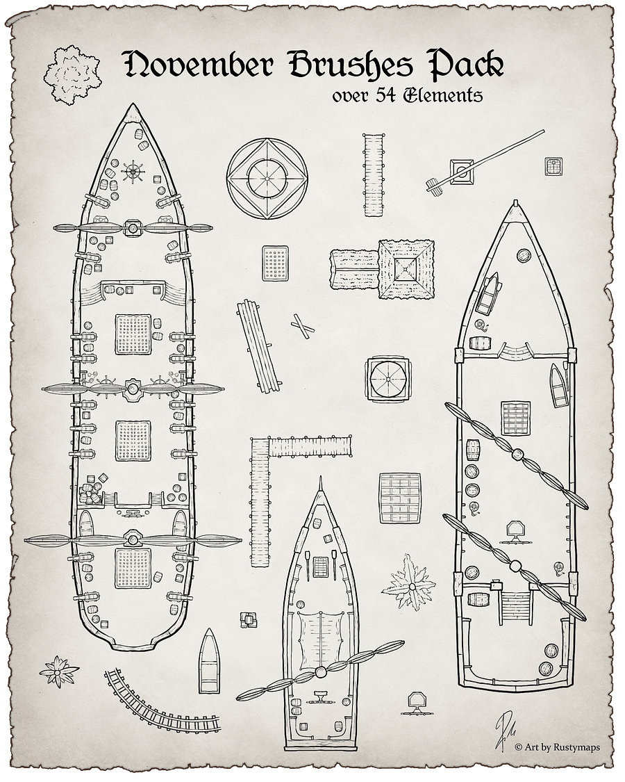 Map maker - Brush final bundle Pack product image (2)