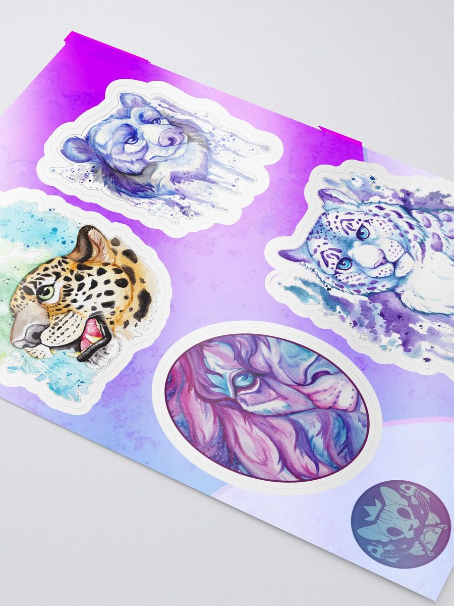 Watercolor Stickers Set product image (3)