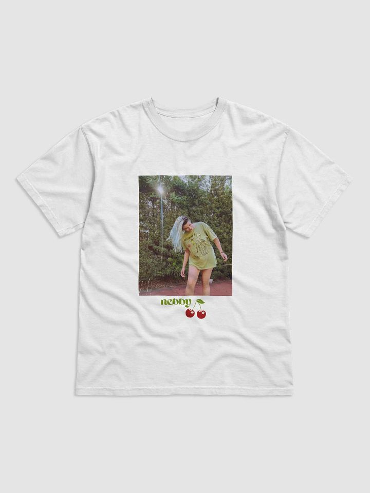 Nebby Cherry Comfort Graphic T-Shirt Dress product image (1)