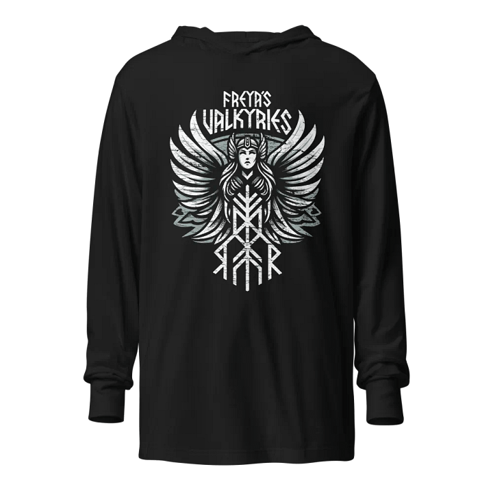 Freya's Valkyries Hooded Long Sleeve Tee product image (1)
