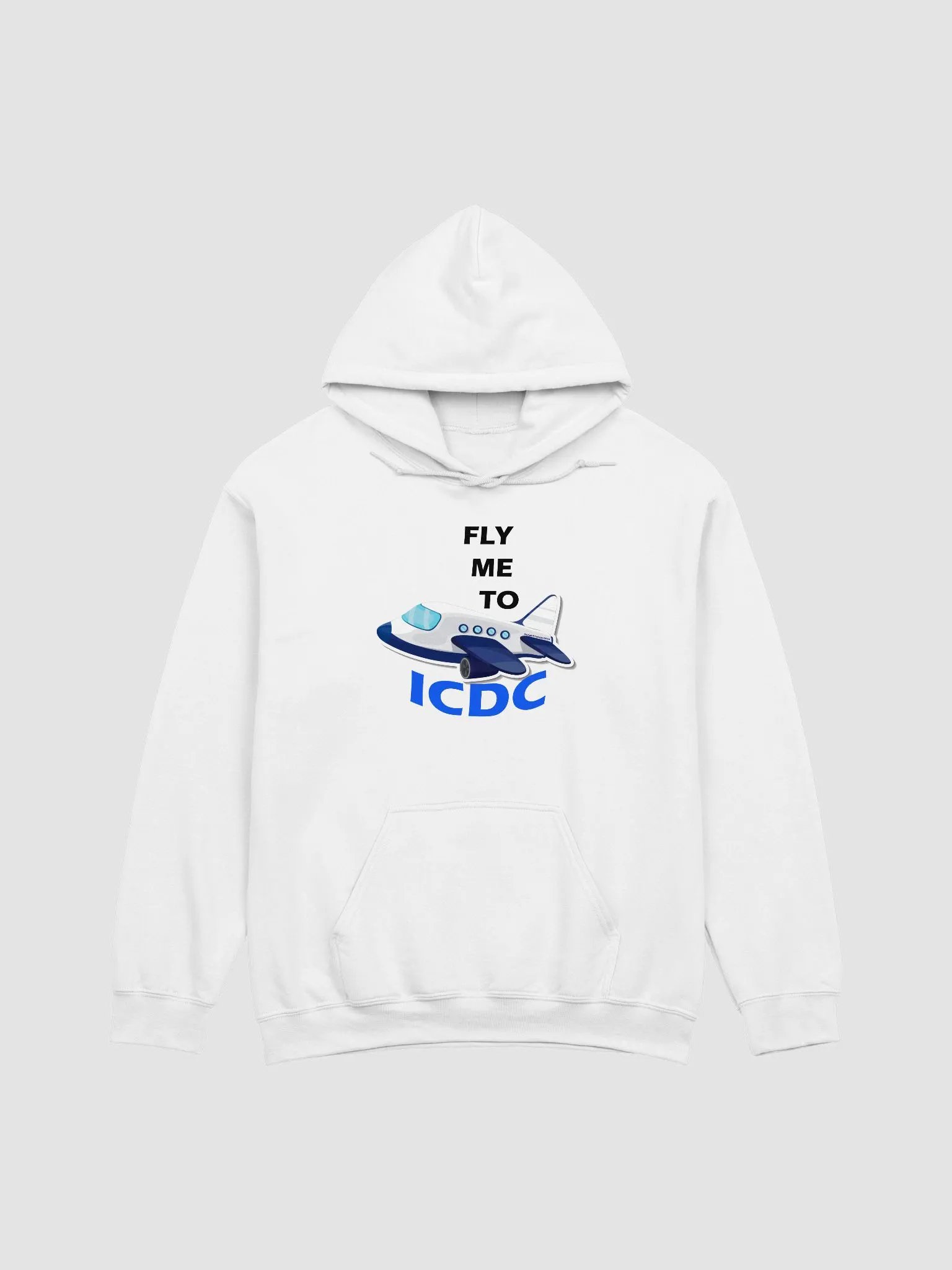 Fly me to ICDC Hoodie product image (4)