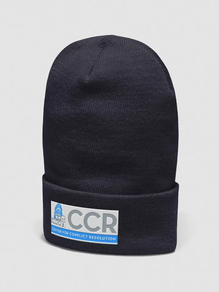 CCR navy blue beanie hat product image (2)