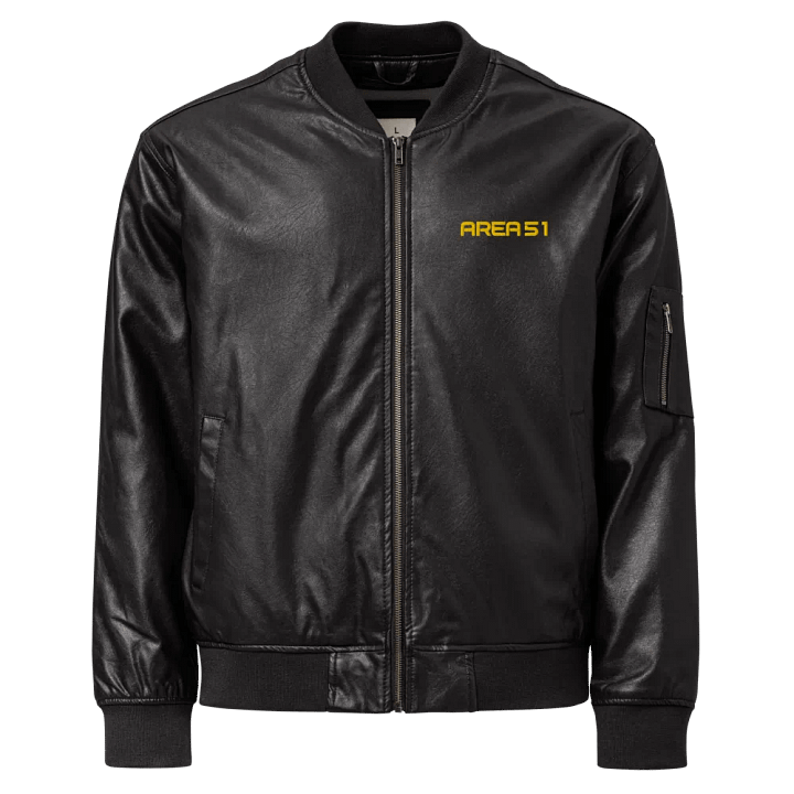 Area 51 Bold Yellow Bomber Jacket product image (1)