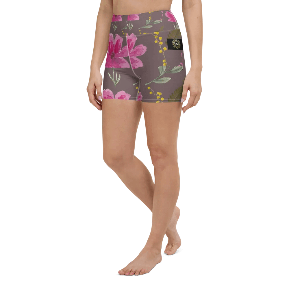 Blossom Harmony Yoga Shorts product image (11)
