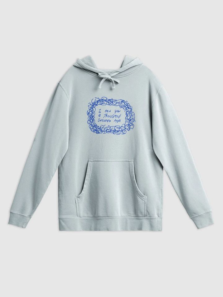 A Thousand Dreams Ago Scared of Moths Graphic Hoodie Pigment-Dyed Hoodie product image (1)