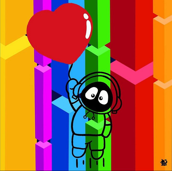 Hoodie Boy - Love Will Find A Way (Limited Edition Print) product image (1)