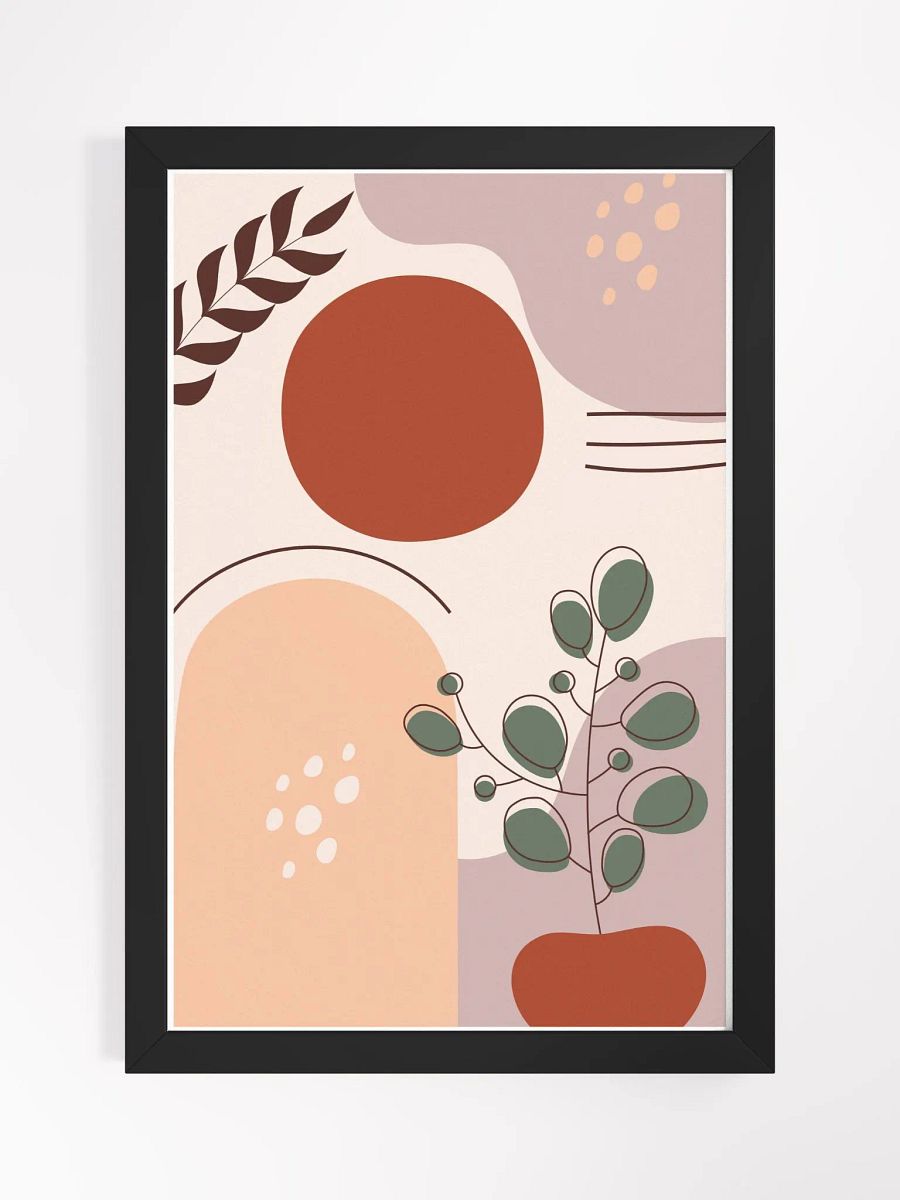 Abstract Aura Matte Framed Poster product image (4)