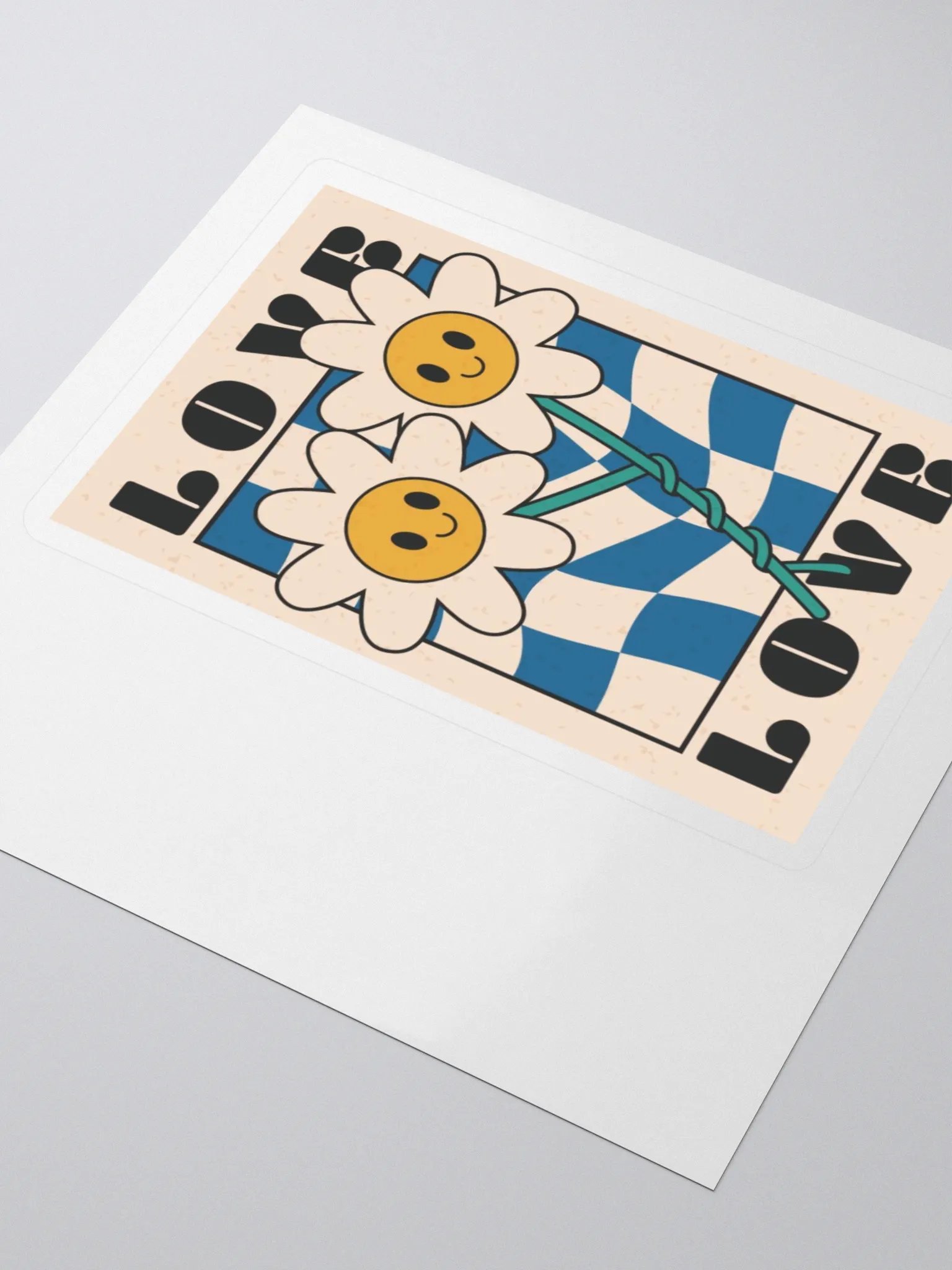 Smiling Love Flowers Sticker Set product image (3)