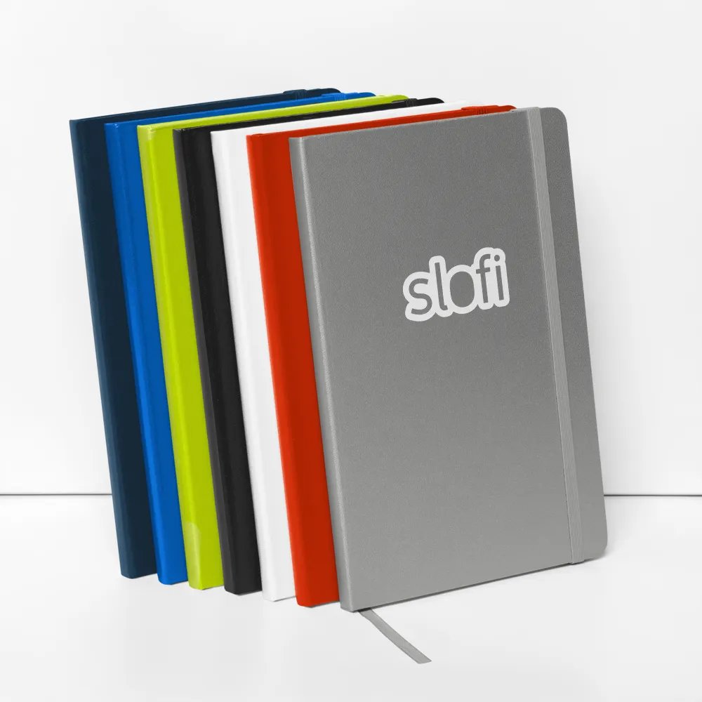Slofi "Dark Mode" Text Notebook product image (2)