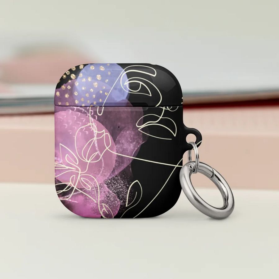 Whimsical Faces & Flora AirPods® Case gift for moms friends sons daughters product image (8)