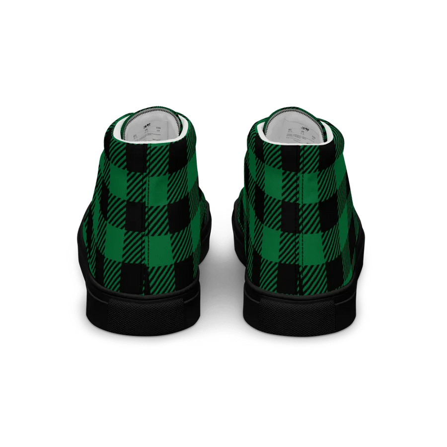 Mens Green Plaid Shoes product image (2)