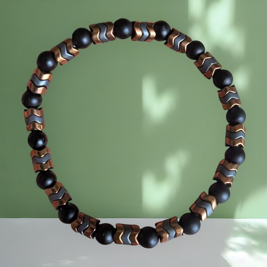Stress-Free Defender Black Onyx & Hematite Bracelet product image (3)