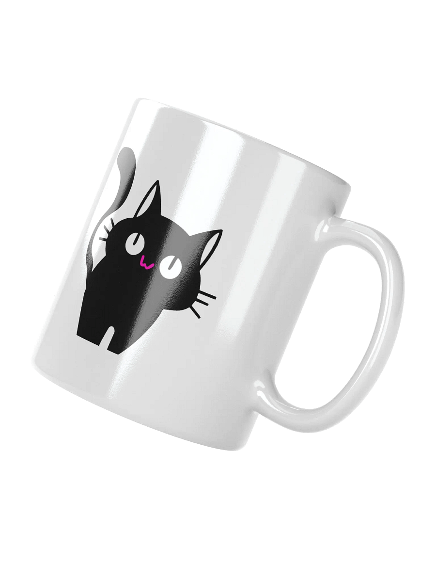 Double Sided Cat Butt White Ceramic Coffee Mug product image (4)