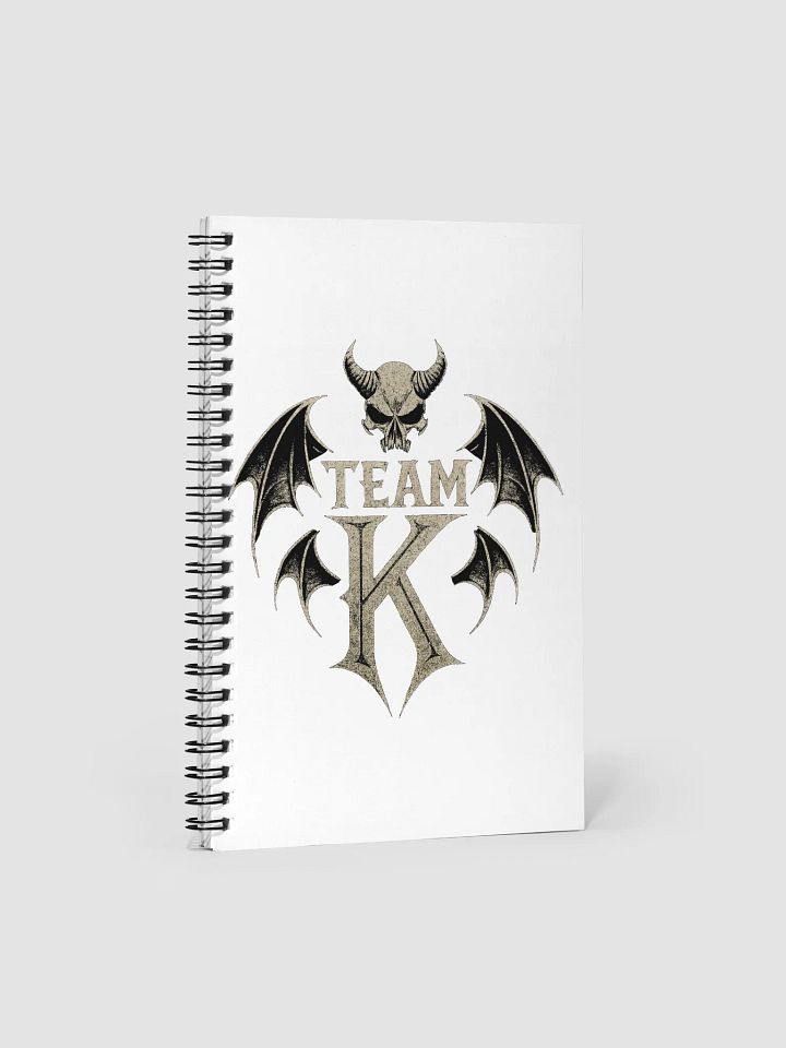 Team K V-3 Spiral Notebook product image (1)