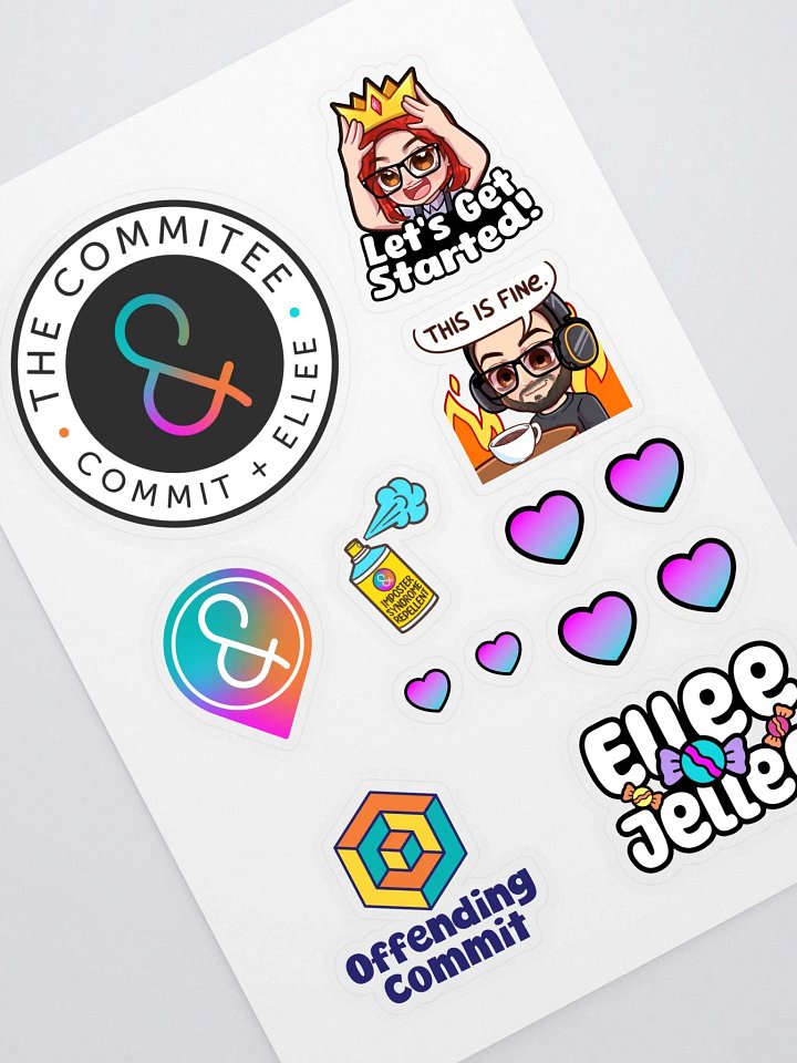 Commitee Stickers product image (1)